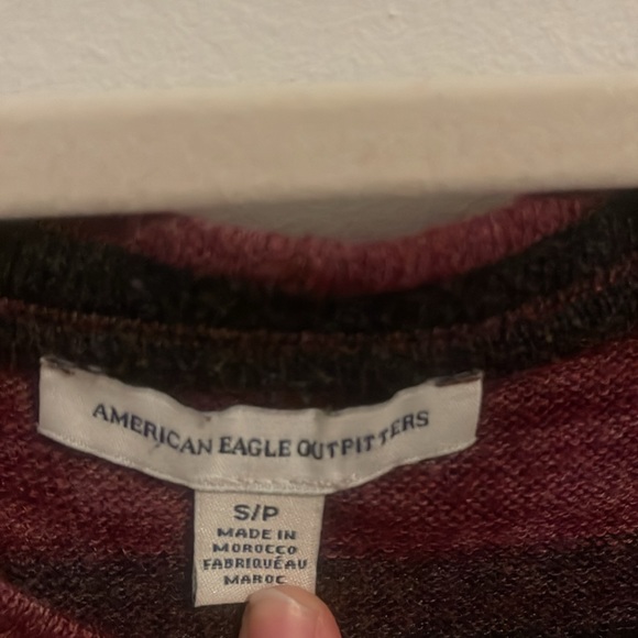 American Eagle Outfitters 3/4 Sleeve Striped Top Size Small - Picture 2 of 4